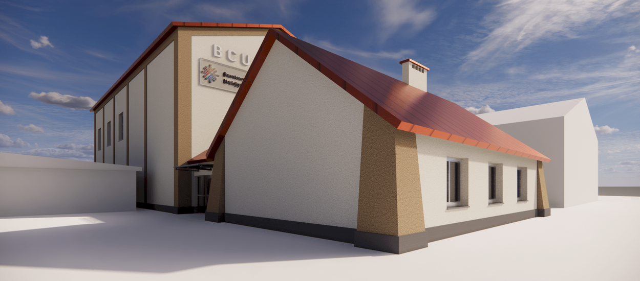 Wizualizacja budynku BCU